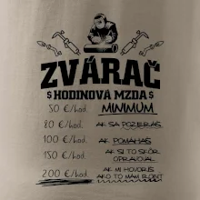 Hodinová mzda zvárač Hodinová mzda zvárač
