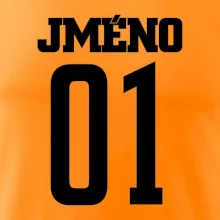 Hokejový dres - vlastné meno a číslo