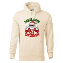 Santa says 67