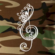 Husľový kľúč kvety