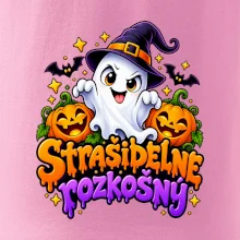 Strašidelne rozkošný duch s tekvicami