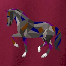 Kôň geometria farebný