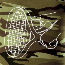 Tenisová raketa jedným ťahom Tenisová raketa jedným ťahom