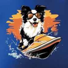 Border Kólia na vodnom skútri