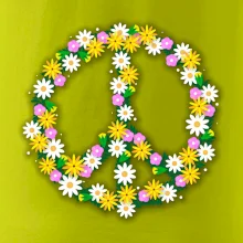 Peace symbol margaréty