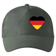 Germany love prso - Nemecká vlajka