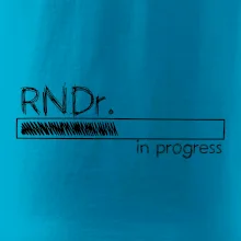 In progress titul RNDr. doktor / doktorka prírodných vied