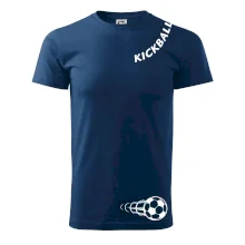 Kickball nápis šikmo