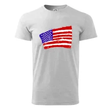 Americká vlajka ohnutá Americká vlajka ohnutá