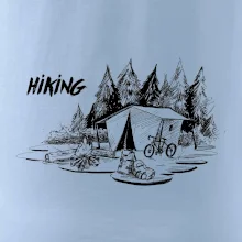 Hiking - obrázok kreslený