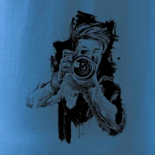 Fotograf kreslený ceruzkou