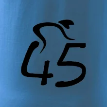 Cyklista oslavuje štyridsaťpäťku (45)