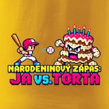 Narodeninový zápas ja proti torte