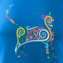 Mačka farebné krivky