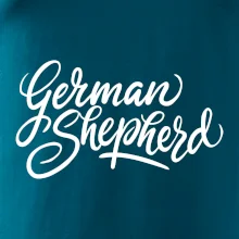 German shepherd - nápis okrasny - nápis okrasný German shepherd - nápis okrasny - nápis okrasný