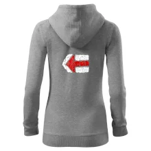 Párová turistická značka  červená Párová turistická značka  červená