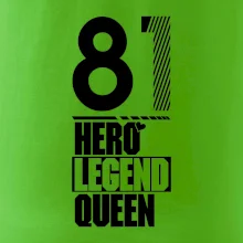 Hero, Legend, Queen 1981