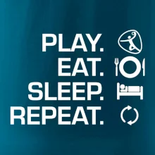 Play Eat Sleep Repeat hádzaná