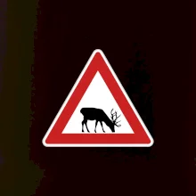 Dopravná značka - Pozor žreb