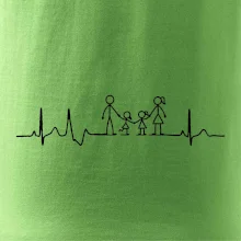 EKG rodina a dve dievčatá