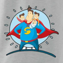 Táta superman - kluk, kluk a dítě