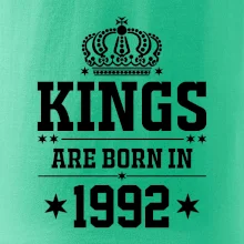 Kings are born in 1992 Kings are born in 1992