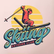 Skiing winter extreme cup