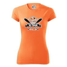 K vode - pádla hory (vlastný nápis)