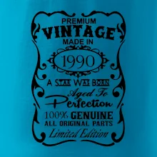 Vintage Etiketa - 1990