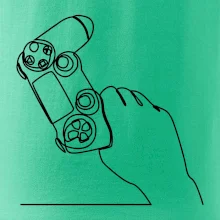 Herný ovládač jedným ťahom Herný ovládač jedným ťahom