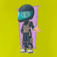 Vesmírny vojak fialový Vesmírny vojak fialový