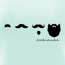 Evolution mustache Evolution mustache