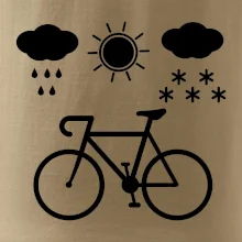 Cyklista za každého počasia Cyklista za každého počasia