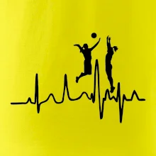 EKG volejbalistky EKG volejbalistky