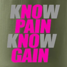 Know Pain, Know Gain Know Pain, Know Gain