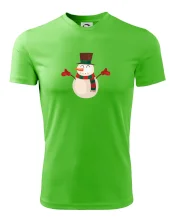 Vianočný snehuliak