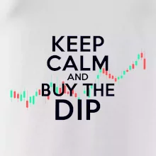 Zelenočervený graf Keep Calm and Buy the Dip Zelenočervený graf Keep Calm and Buy the Dip