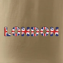 Nápis London vlajka