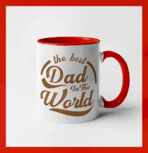 The best dad in the world - písacie