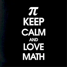 Keep calm and love math