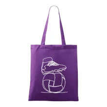 Futbalová lopta kopačka jedným ťahom Futbalová lopta kopačka jedným ťahom