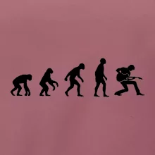 Evolúcia gitarista - kľačiaci