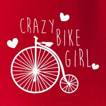 Crazy bike girl
