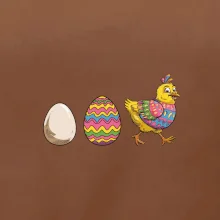 Evolúcia vajíčka - veľká noc - sliepka