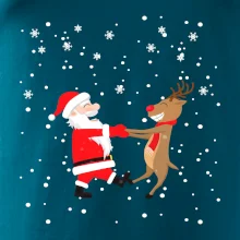 Tancujúci Santa a sob