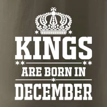 Kings are born in December