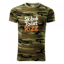 Skibidi Toilet Rizz nápis Skibidi Toilet Rizz nápis