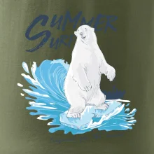 Medveď surfer Medveď surfer