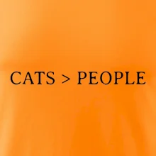 Cats > people Cats > people