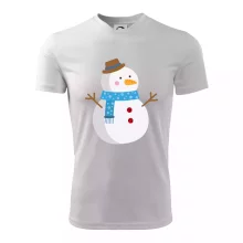 Snehuliak so šálom Snehuliak so šálom